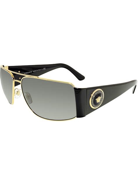 versace tinted visor sunglasses|authentic versace men's sunglasses.